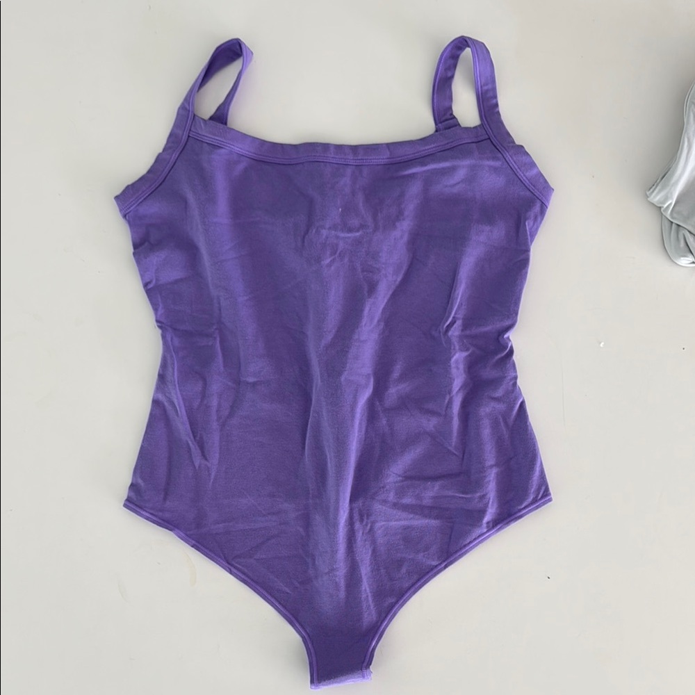 SKIMS Purple Bodysuit